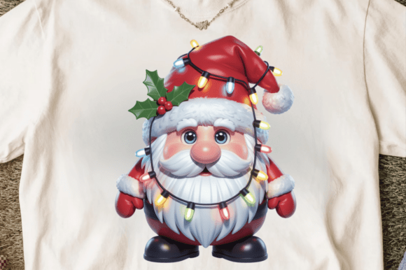 Creating Magical Holiday Designs with Christmas Light Gnome Clipart PNGs