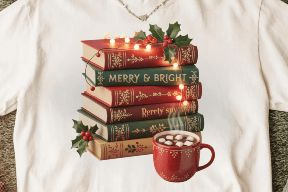 Evaluating the All Booked for Christmas PNG Clipart for Holiday Sublimation Projects