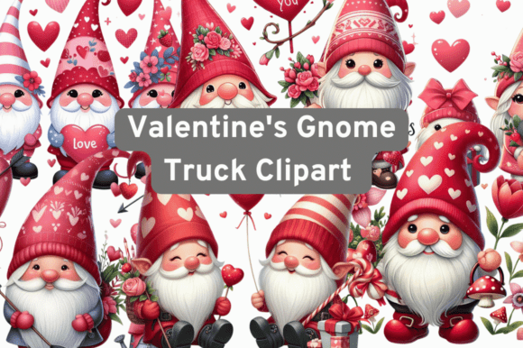 Integrating the Valentine's Day Gnomes Clipart Bundle into Your Creative Workflow