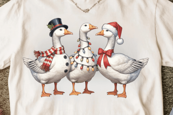 Leveraging Vintage Aesthetics: The Strategic Value of Cute Goose Clipart in Modern Design