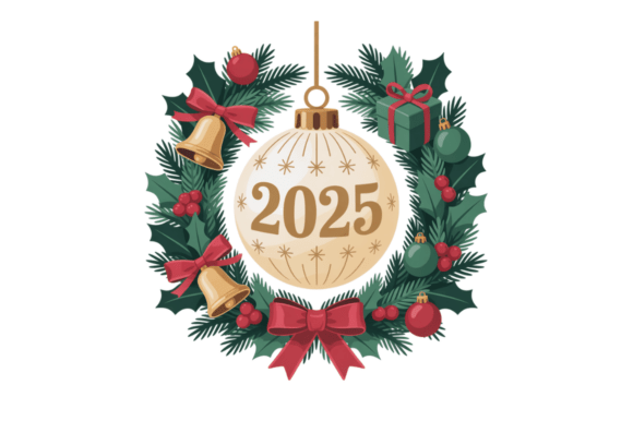 Mastering Your Holiday Designs with Christmas Ball 2025 Clipart PNG and Wreath Elements