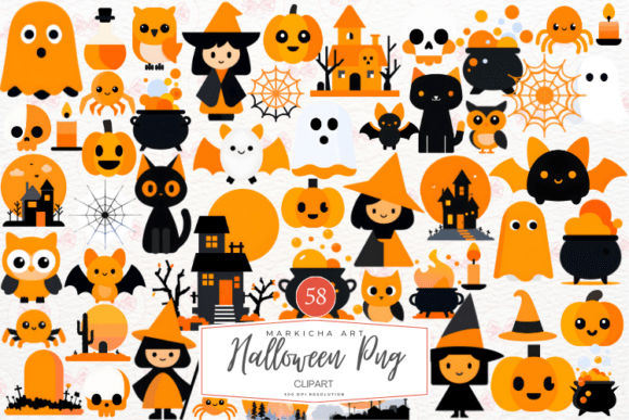 Unleashing Creative Potential with High-Resolution Cute Halloween PNG Clipart