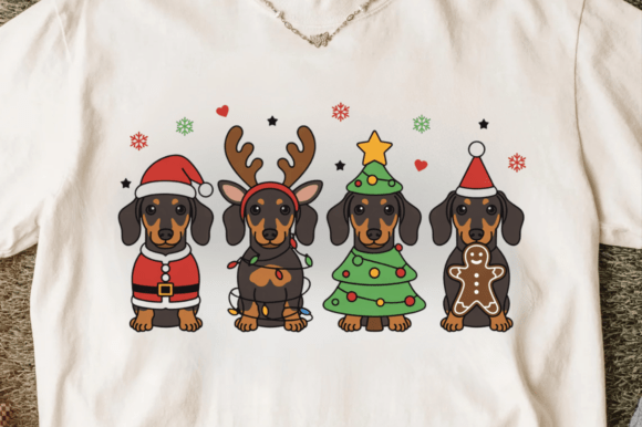 Why Christmas Cute Dachshund PNG Clipart Is a Smart Choice for Holiday Crafts